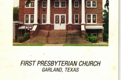 1987-1988 Directory, First Presbyterian Church