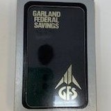 Garland Federal Savings Playing Cards