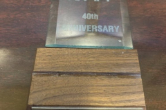 Kraft's Garland Plant 40th Anniversary Award