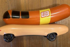 Oscar Mayer Weiner Mobile Coin Bank