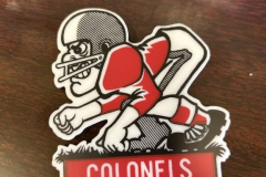 South Garland High School Colonels spirit ribbon pin