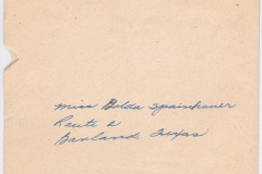 Invitation Letter to 1946 GHS Junior-Senior Prom