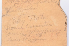 Program and Songbook for 1946 GHS Junior-Senior Prom "Southern Banquet"