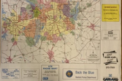 1991 Garland Street Map Centennial Edition