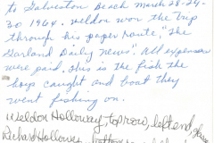 Weldon Holloway with Garland Daily News Paperboys