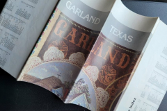 Street map of Garland in 1986