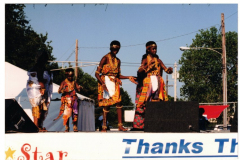 Star Spangled Fourth 1996 - Dancers demonstrating African dances