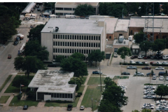 Downtown Garland with booths set up for Star Spangled Fourth 1998