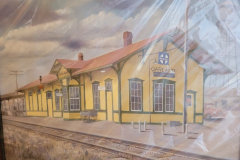 Santa Fe Depot Painting