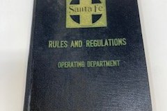 1927 Revised Edition ATSF Rules and Regulations Book
