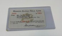 1935 MKT Train Pass