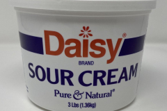 3lb Daisy Sour Cream Container