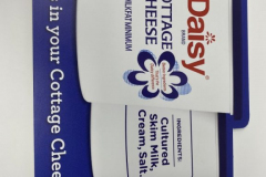 Daisy Brand Cottage Cheese Foam Core Advertising Poster