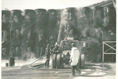 St. Regis Paper Fire w/ fire fighters