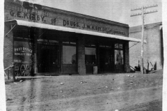 G. E. Kirby Drug Store J.W. Kirby Dry Goods Rowlett Post Office