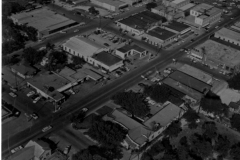 Aerial photo of downtown.