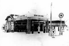 Whiteway Service Station from 1920s