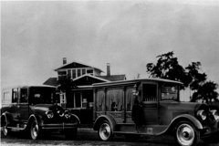 1923 model ambulance and hearse owned by Williams Funeral Home