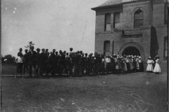 Garland High School began classes in the 1902-1903 academic year.