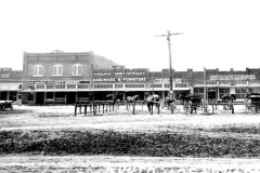 South side of square