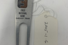 First National Bank of Garland Golf Divot Tool