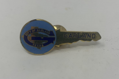 City of Garland Logo Key-Shaped Pin