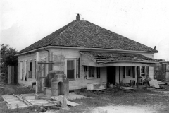 Structure on Shiloh and Apollo Roads that served as both a school and then a duplex.