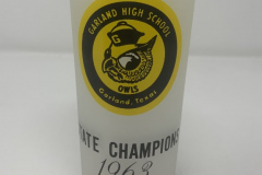 1963 GHS Football Commemorative Drinking Glass