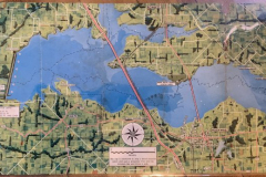 Map of Lake Ray Hubbard Brochure