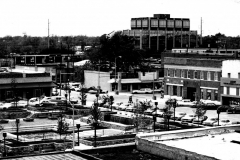 Aerial view, Garland Square, looking southwest, 1980