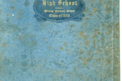 Mary Rabb 1920 GHS Diploma and Sewing Certificate