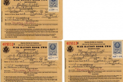 Rabb Family Ration Books