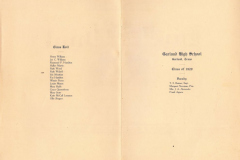 Mary Rabb 1920 GHS Diploma and Sewing Certificate