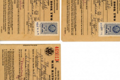 Rabb Family Ration Books