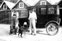 Campbell Goforth with Model T Ford