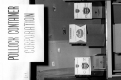 Pollock Container Corporation booth at the Garland Industrial Show April 7, 1958