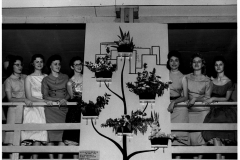 Garden Club Exhibit at Garland Industrial Show April 7, 1958