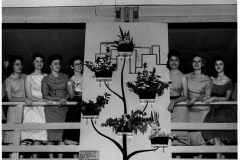 Garden Club Exhibit at Garland Industrial Show April 7, 1958