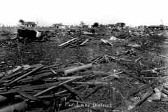 Cyclone damage, Nevada, TX, 11 May 1927