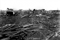 Cyclone damage, Nevada, TX, 11 May 1927