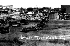 Cyclone damage, Nevada, TX, 11 May 1927