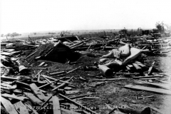 Cyclone damage, Nevada, TX, 11 May 1927