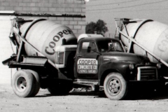 Cooper Concrete Co, 3 cubic yard mixer truck