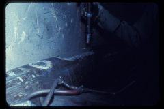 MK82 unguided, general-purpose bomb lug cut out torch