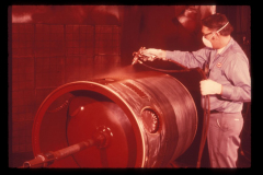 IMCO Missile motor case moon (shot) primed