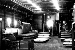 IMCO - 500 lb. 4-hole bomb casings in factory