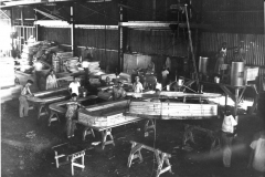 Southern Aircraft - WW2 Lifeboat manufacturing - Pre-glue Assembly
