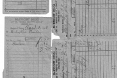 McKnight Drug Store sales receipts for Ruby Lee Bailey (7)