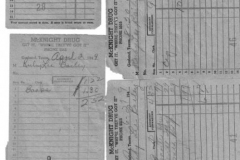 McKnight Drug Store sales receipts for Ruby Lee Bailey (7)