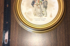 Citizens National Bank Plate with Artwork.